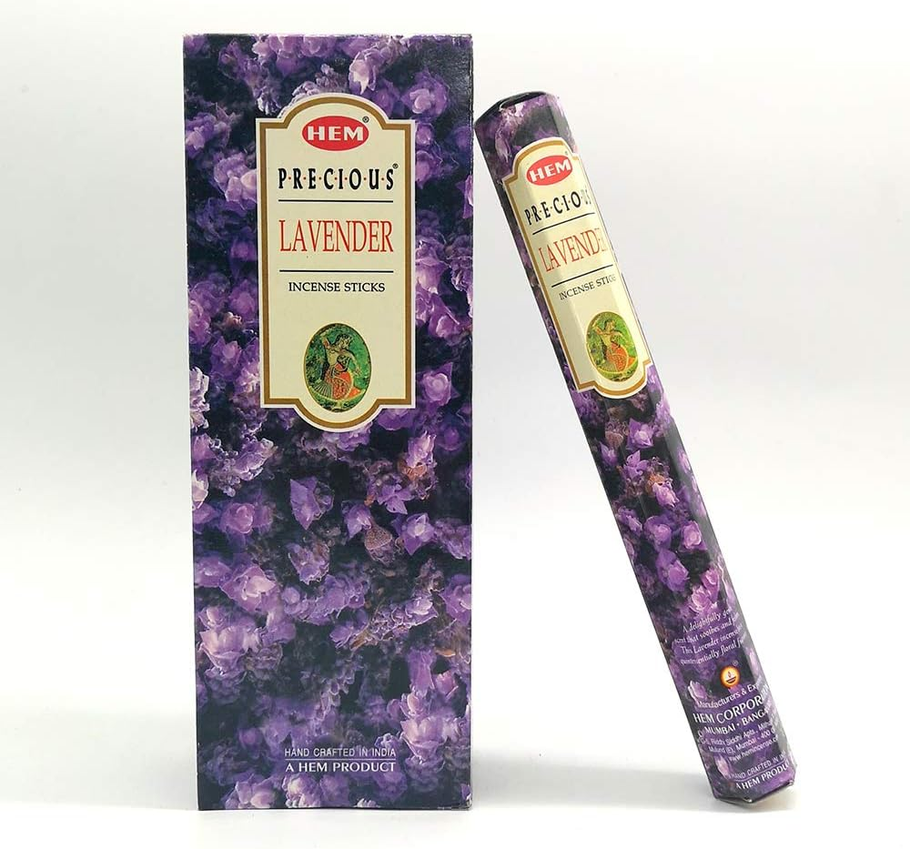 20/120 HEM Incense Sticks Nag Champa Hex Meditation Aroma Floral Home Fragrance, Lily, 120 Sticks image number 2