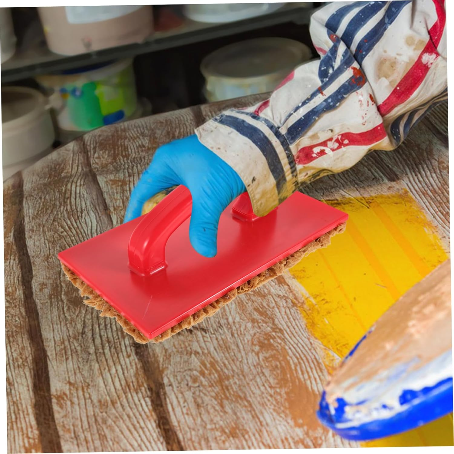 Angoily Crafting Sponges Seaweed Tool Soft Sponge Brush for Detailed Art and Pottery image number 5