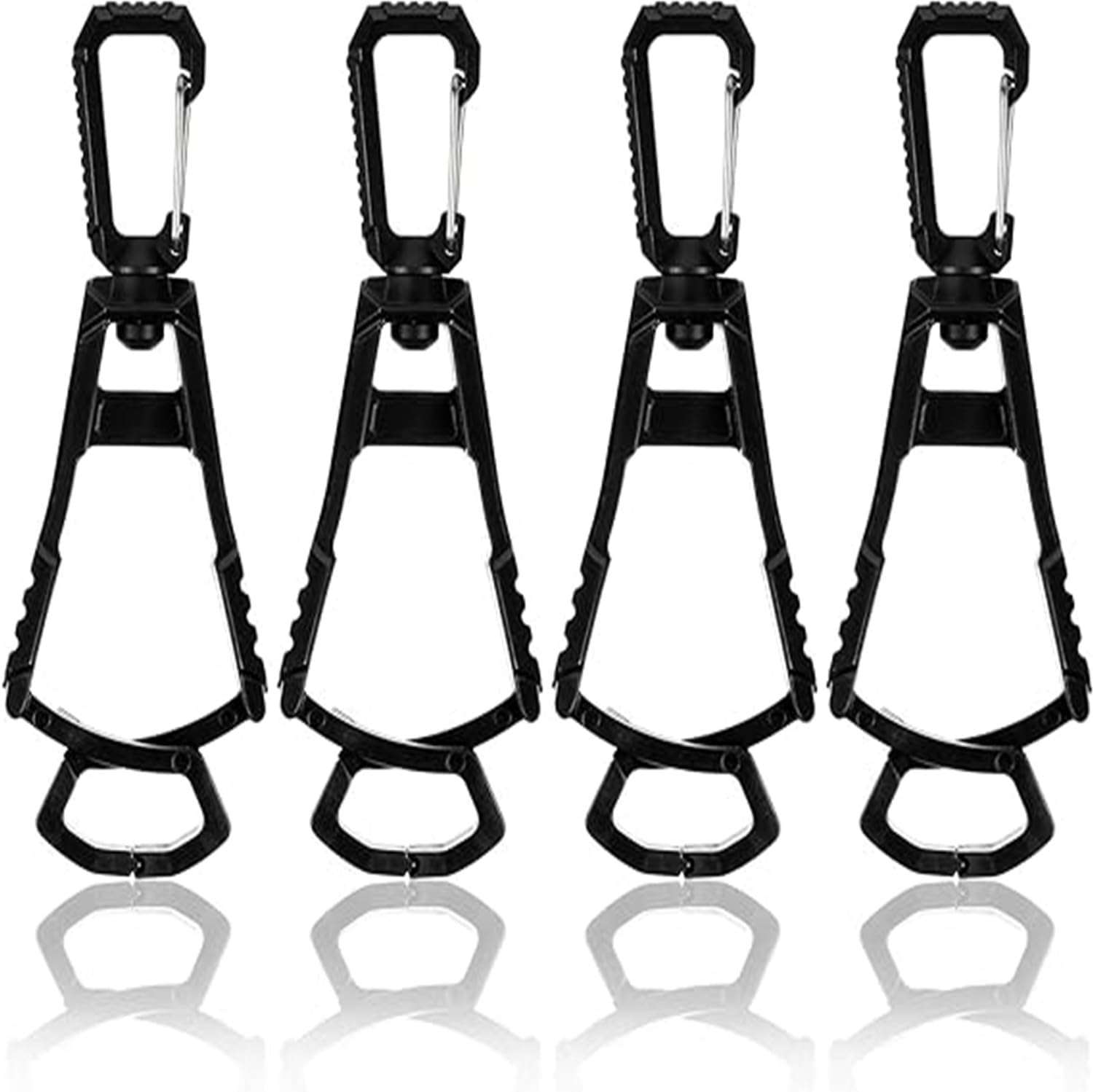 4Pcs Glove Clips for Work Glove Holder,Belt Clip Safety Glove Grabber Holder Clip,Prevent Loss, Keep Hands Free,For Construction Work Accessories image number 3