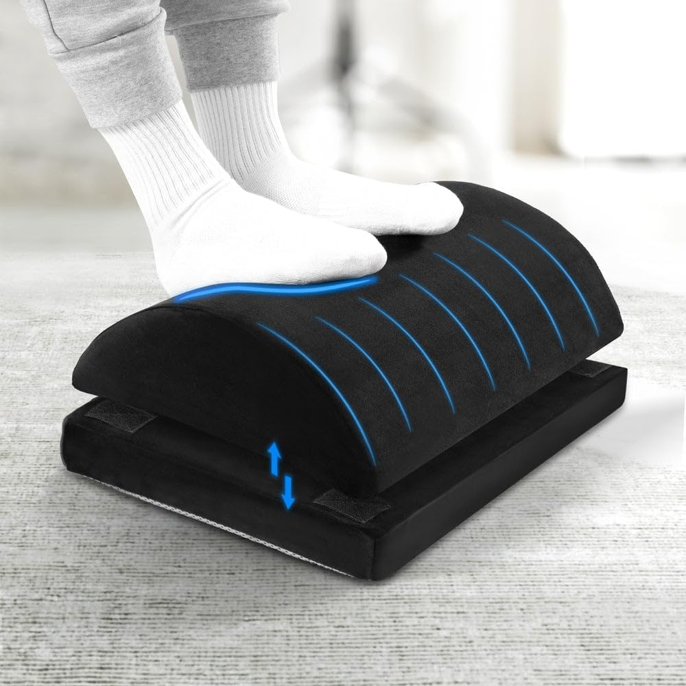 Giselle Foot Rest Stool Foot Pad Foam Pillow Cushion Adjustable Office Footrest