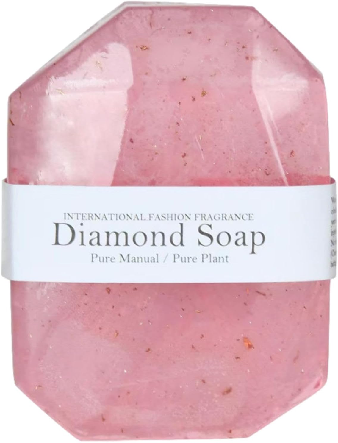 Soap Shower Gel, Solid Shower Hand Soap, Face Soap and Body Soap, Hand Soap in Gemstone Shape, Handmade Soap in Gemstone Shape, Natural Soap with Gold Foil, Cleansing Moisturiser image number 5