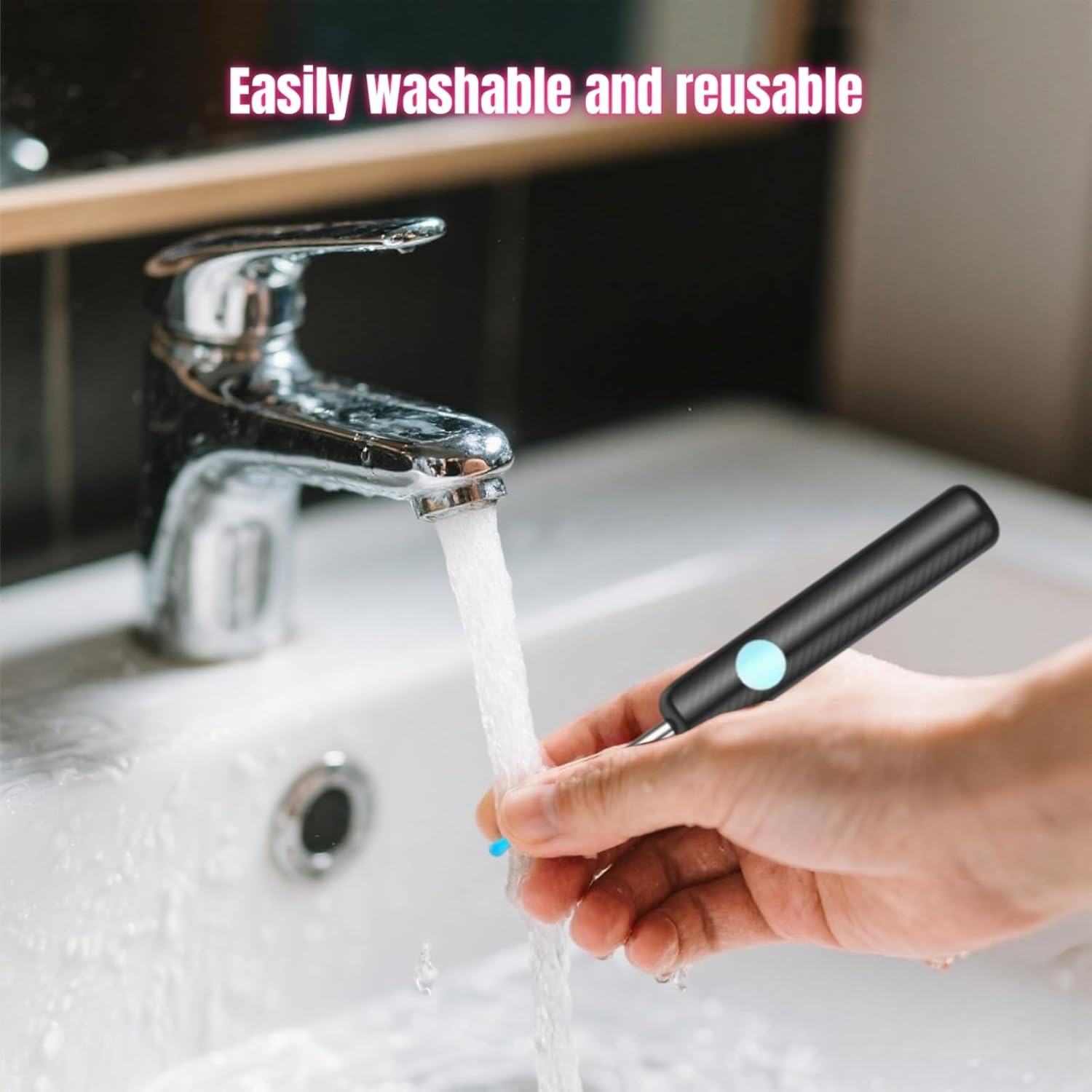 Ear Wax Removal Replacement Tips for Ear Camera, 50Pcs Soft Silicone Ear Spoon Accessories for Visual Otoscope Kit &ndash; Safe & Comfortable Ear Cleaning Tools for Adults & Teens (Wet/Dry Ear Care) image number 4