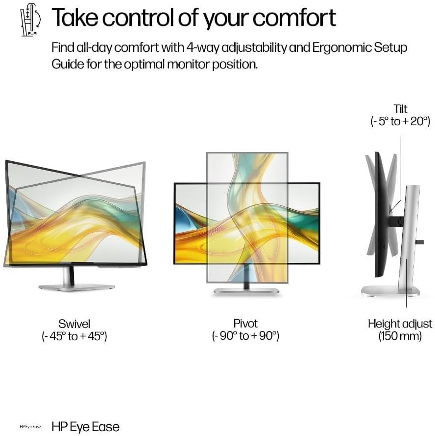 HP Series 5 Pro 527PQ 27" QHD (2560 X 1440) IPS 100Hz Monitor - 9D9S0UT