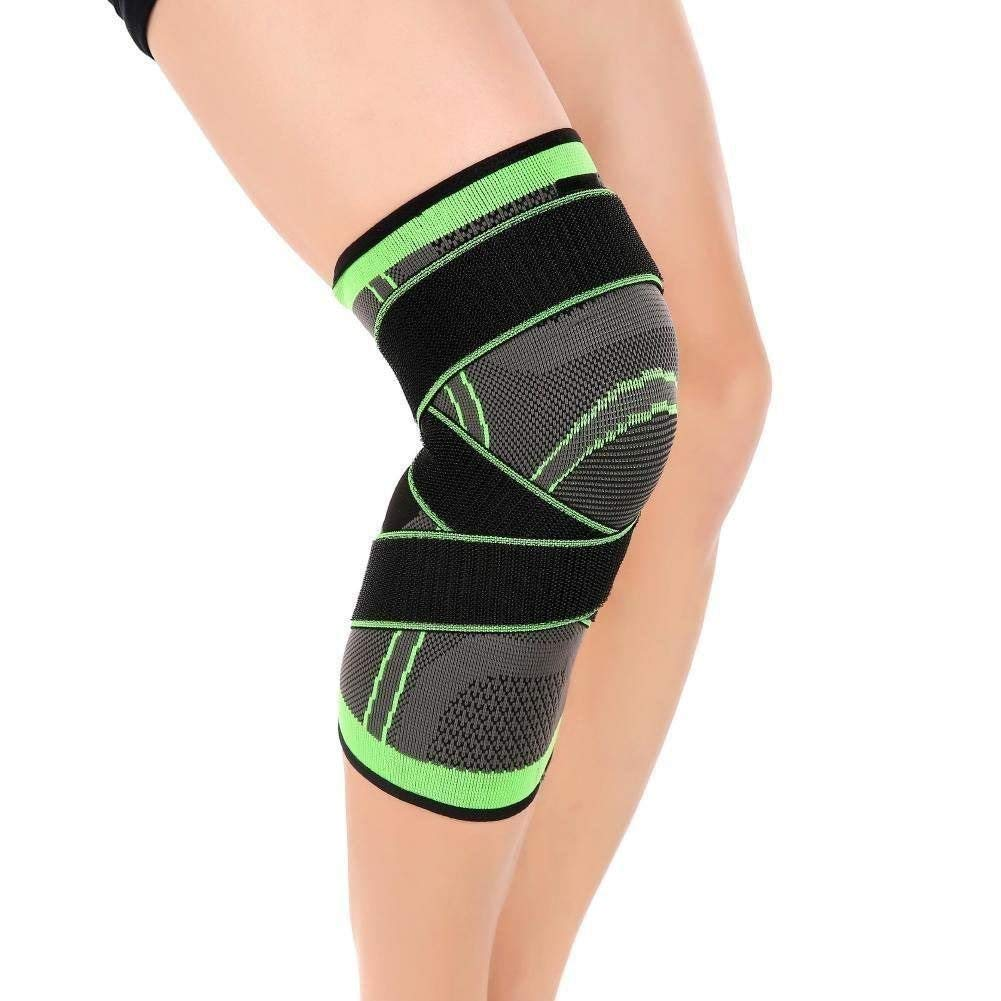 3D Weaving Compression Knee Support Sleeve Brace Breathable for Running Jogging Sports for Joint Pain and Arthritis Relief, Improved Circulation Compression(Medium) image number 5