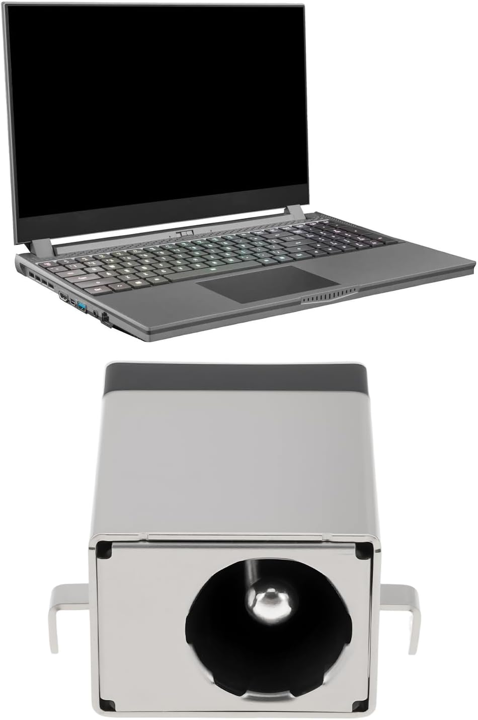 Create Idea 2 Pcs Laptop Charging Port Socket Compatible with AORUS 15G Compatible with Gigabyte image number 1