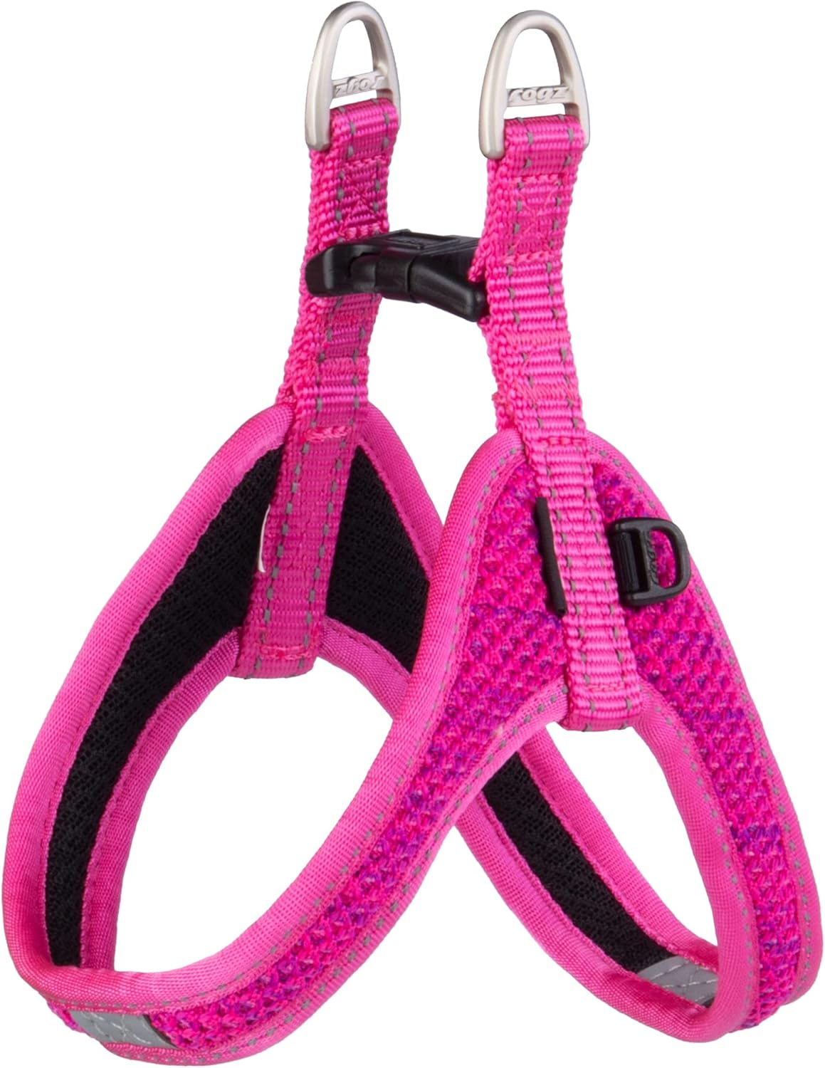 Rogz Classic Quick Fit Boomerang Dog Harness Red Small