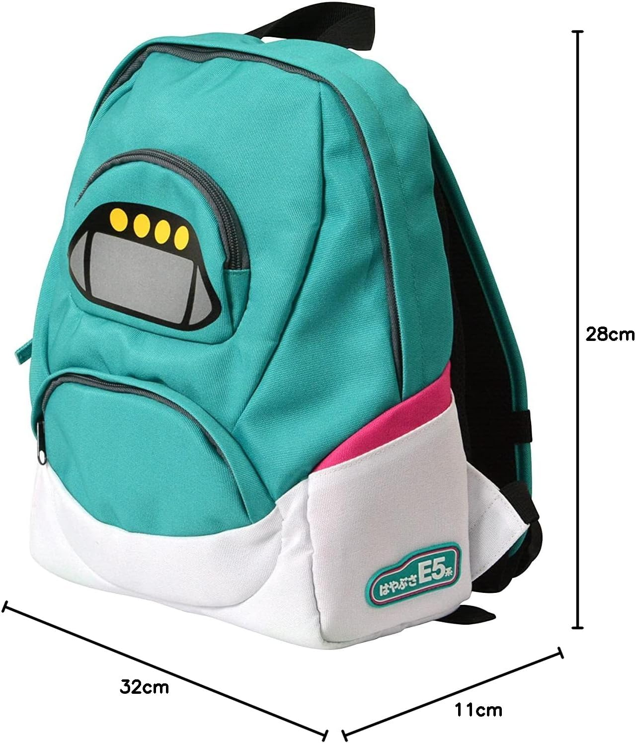 Kanack Shinkansen Backpack, Hayabusa Kagayaki, Doctor Yellow - Dr. Yellow (Yellow) image number 3