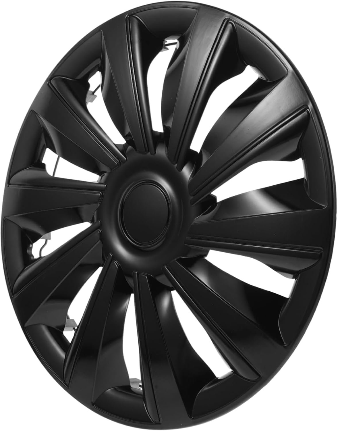 ASAKKURA Truck Wheel Hub Cover Black Hubcaps Universal Wheel Rim Cover for Car Exterior Accessories Sturdy Snap Design for SUV Auto Protection and Style image number 4