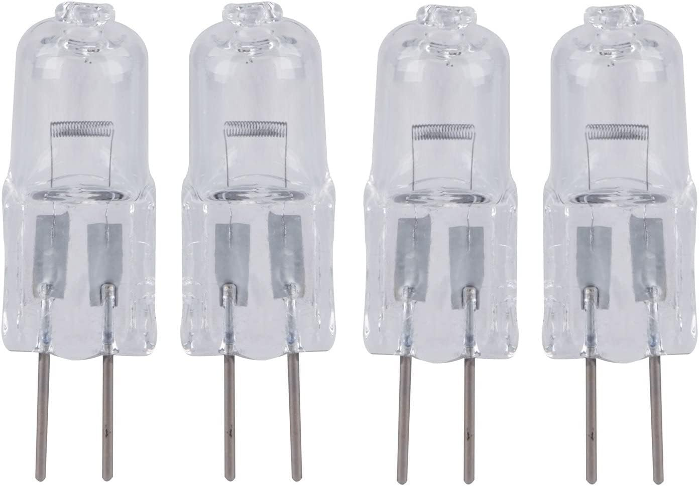 4 X G4 12V AC 20W Halogen Long Life Light Capsule Bulb JC Type Lights Bulbs