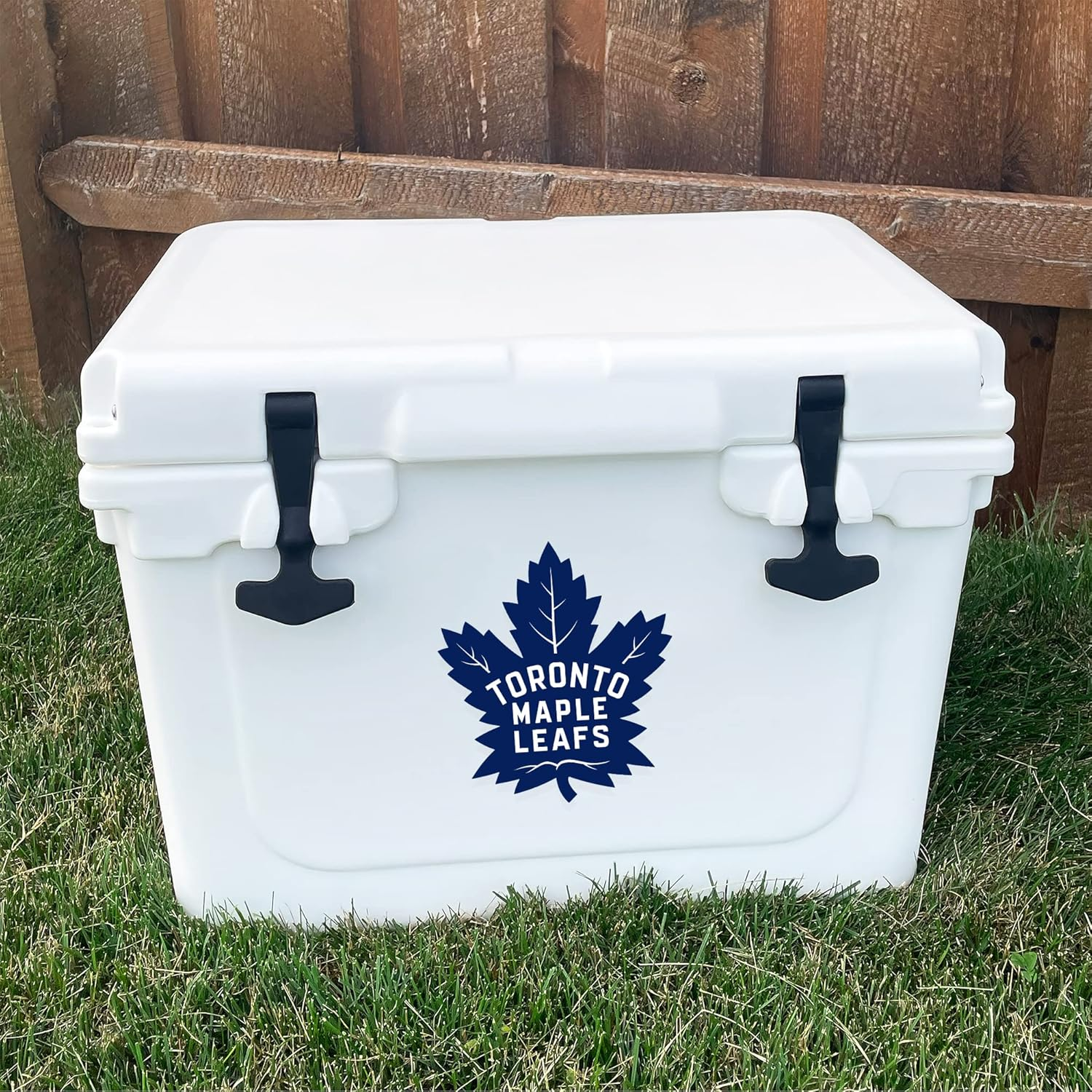 Toronto Maple Leafs Team NHL National Hockey League Sticker Vinyl Decal Laptop Water Bottle Car Scrapbook (Individual - Main Logo)