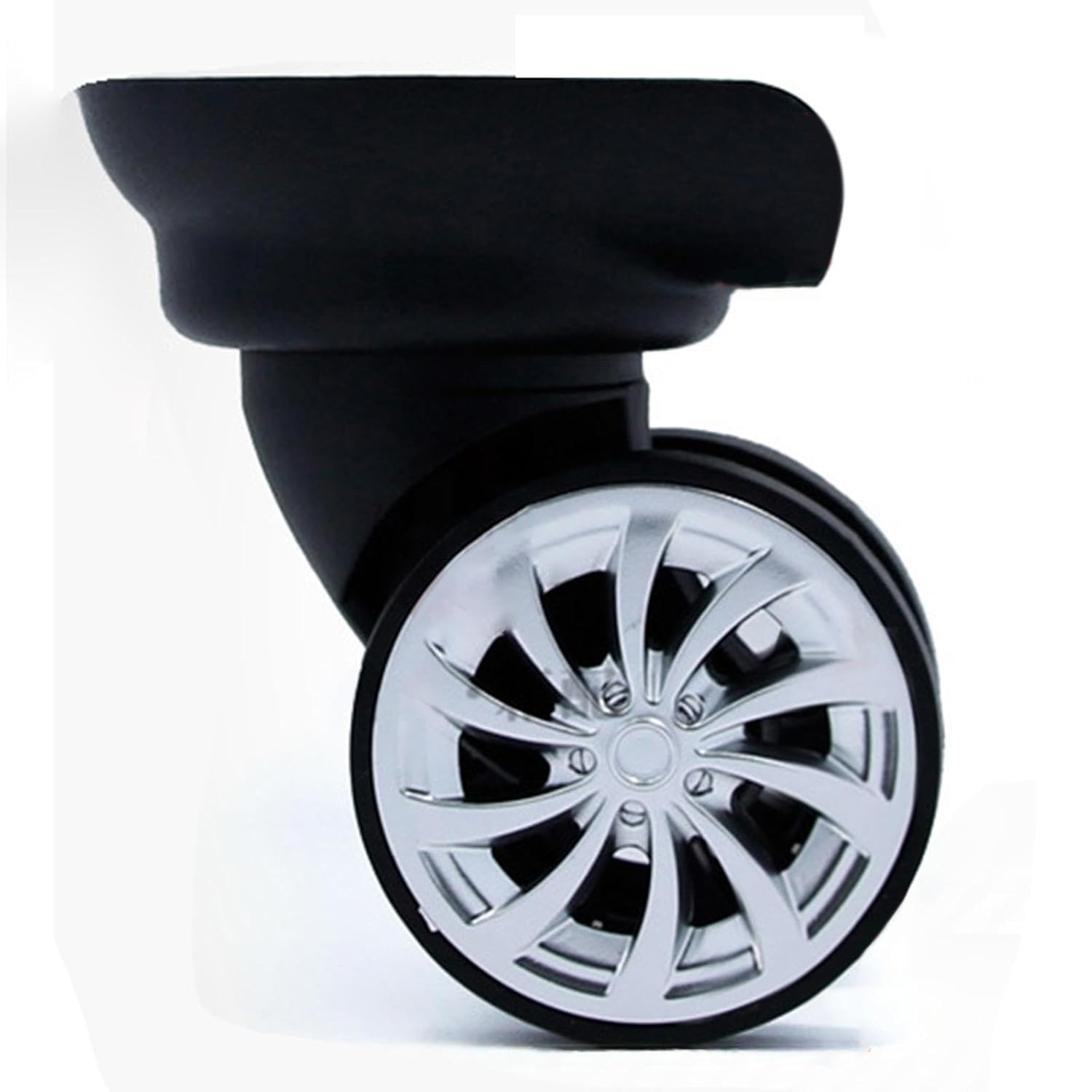 Ronyme 4X Suitcase Caster Wheels Replacement Luggage Suitcase Wheels,Flexible Luggage Accessories, Swivel Wheels Replacement image number 6