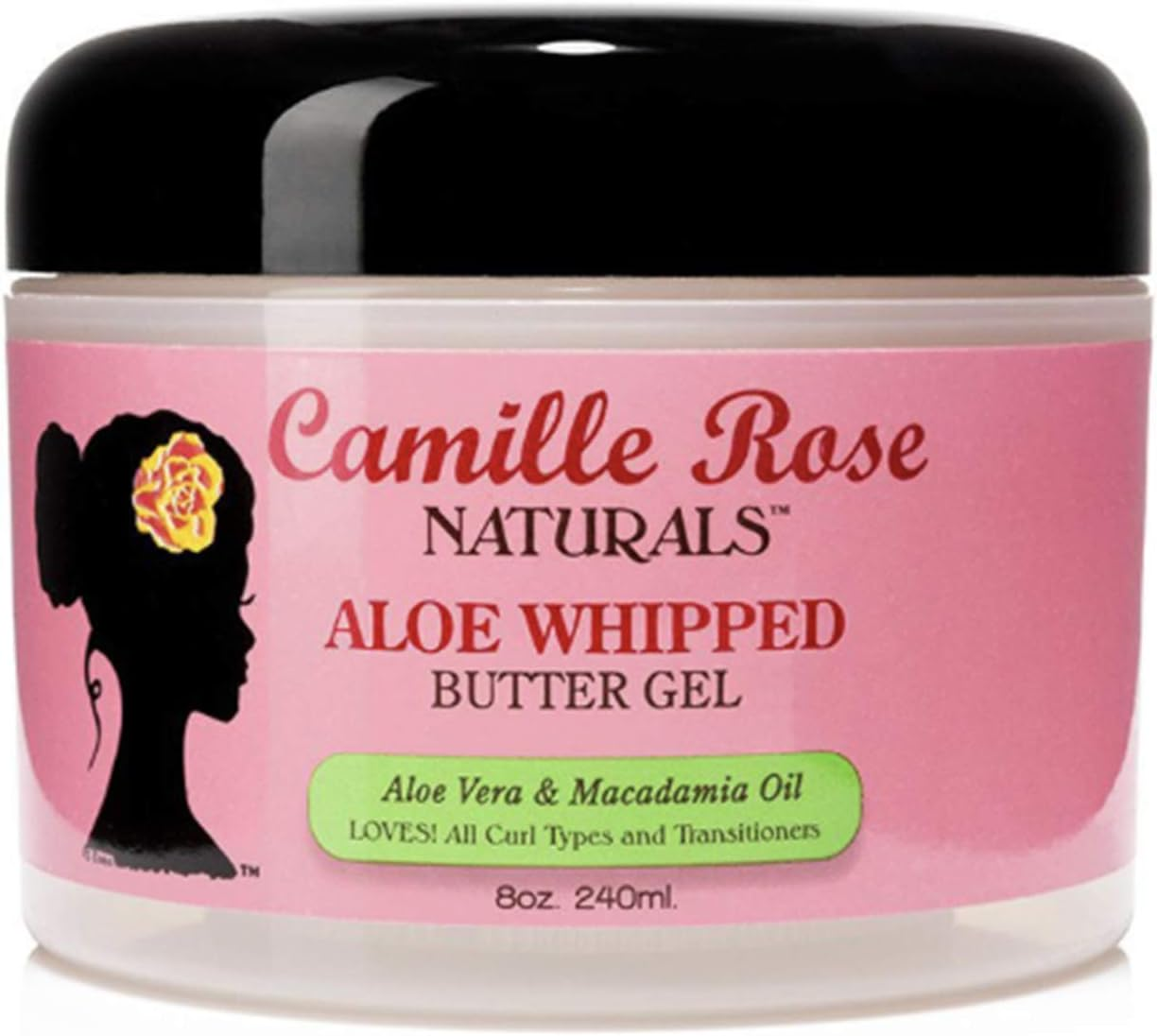 Camille Rose Naturals Aloe Whipped Butter Gel, 8 Ounce