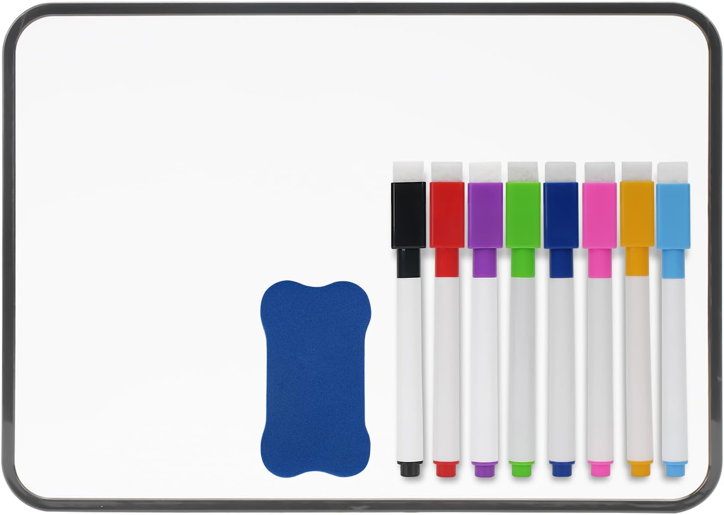 Mini Magnetic Whiteboard, 21 X 30 Cm Small Whiteboard, A4 Desktop Dry Erase Board, Portable Double-Sided Dry Erase Board for Office,School & Home image number 7