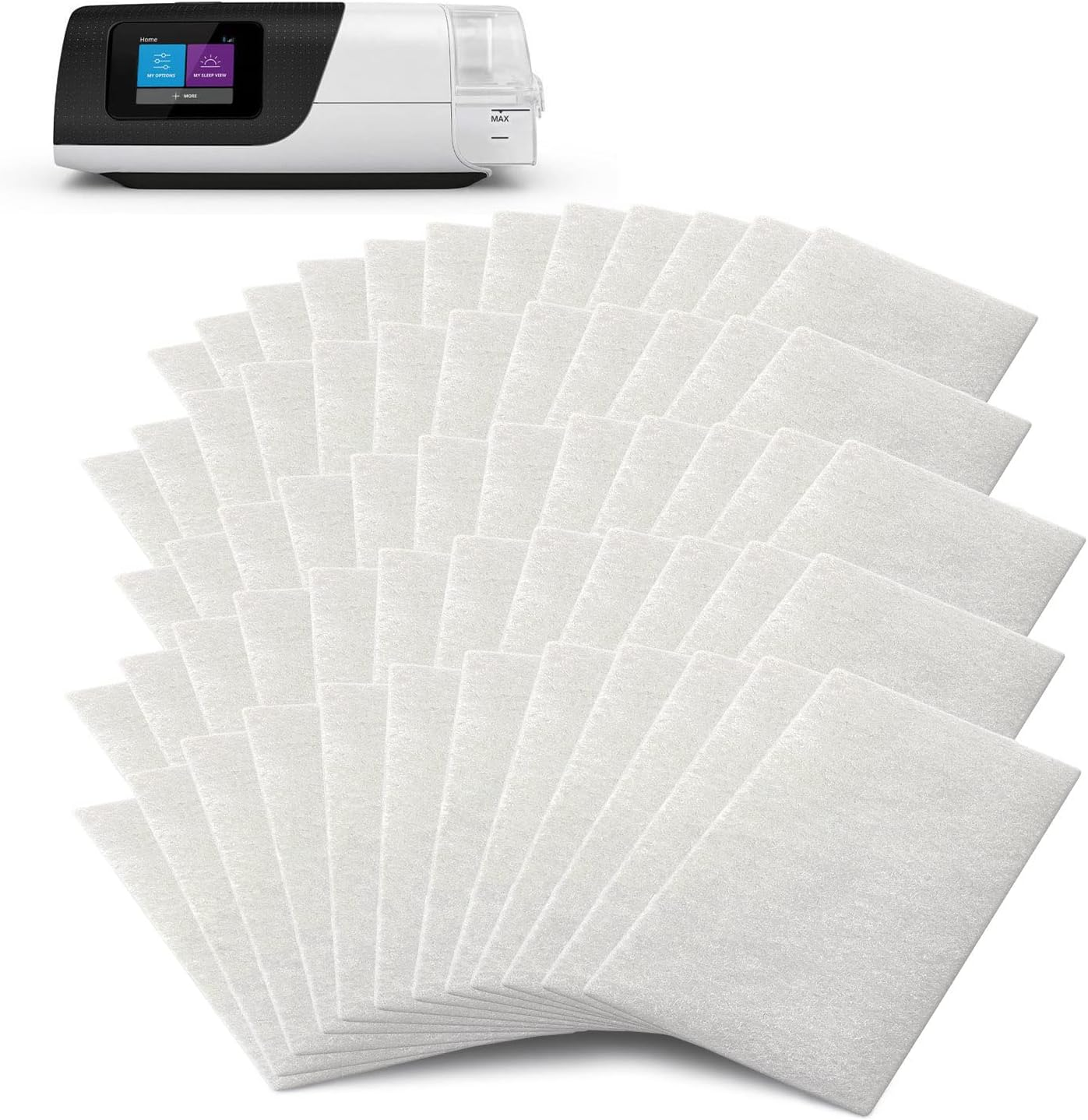 Endurimed Premium CPAP Filters - Compatible with Resmed Airsense 11 - Ultra Fine Hypoallergenic Disposable Replacement Filters - 60 Pack image number 2