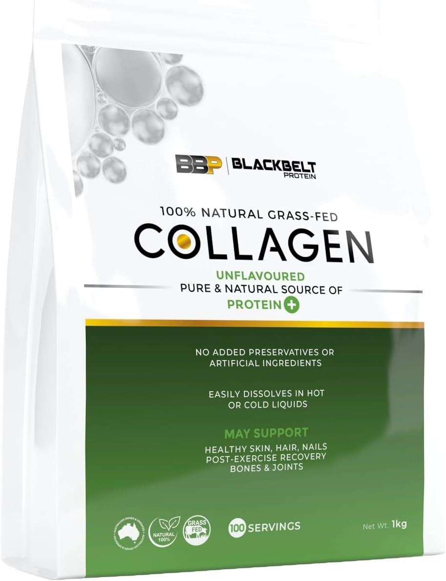 100% Natural Grass-Fed Collagen 1KG | Pure Protein Powder for Healthy Skin, Hair, Nails, Post-Exercise Recovery, and Joint Support | No Added Preservatives image number 1