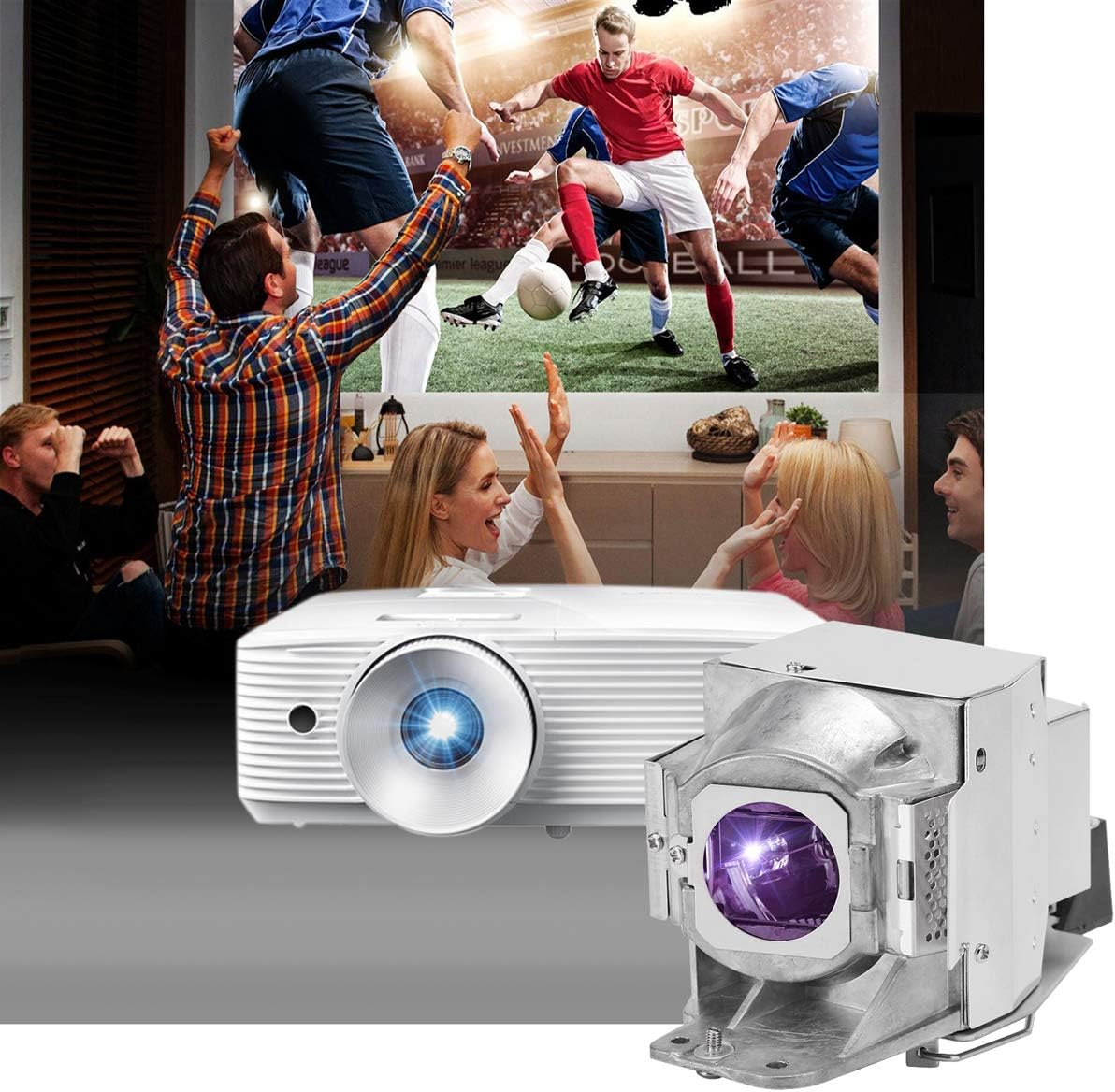 Aimdio MC.JKY11.001 Projector Replacement Lamp for Acer H7550BD H7550ST H7550Bdz H7550Stz H1P1403 H1P1406 Projector Lamp image number 2