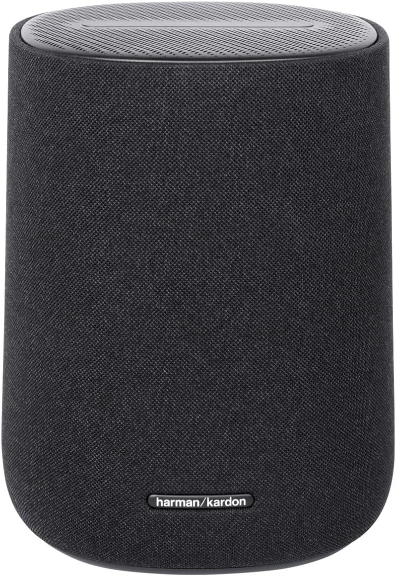 Harman Kardon Enchant Speaker, Dolby Atmos Music for 3D Spatial Sound, Bluetooth and Wi-Fi with Airplay, Chromecast Built-In and Spotify Connect, Distinguished Design, Black image number 1