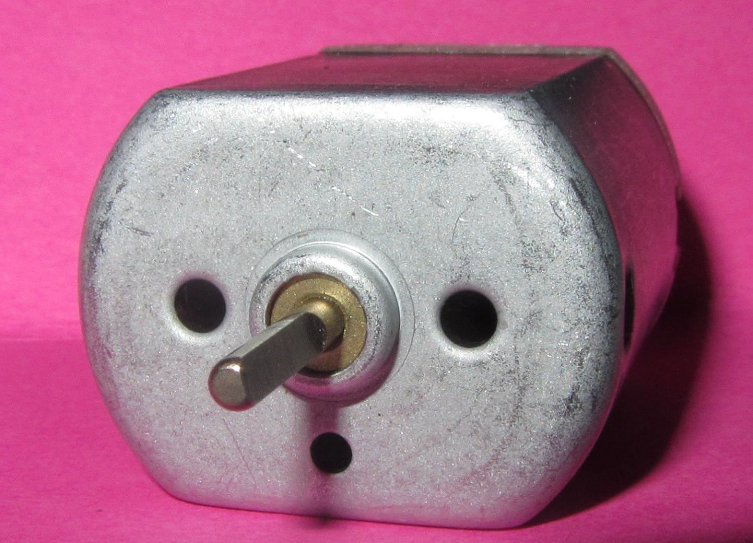 Central Door Lock Actuator Motor FC-280PC-22125 Flat Shaft D Spindle Power Locking Repair Engine image number 2