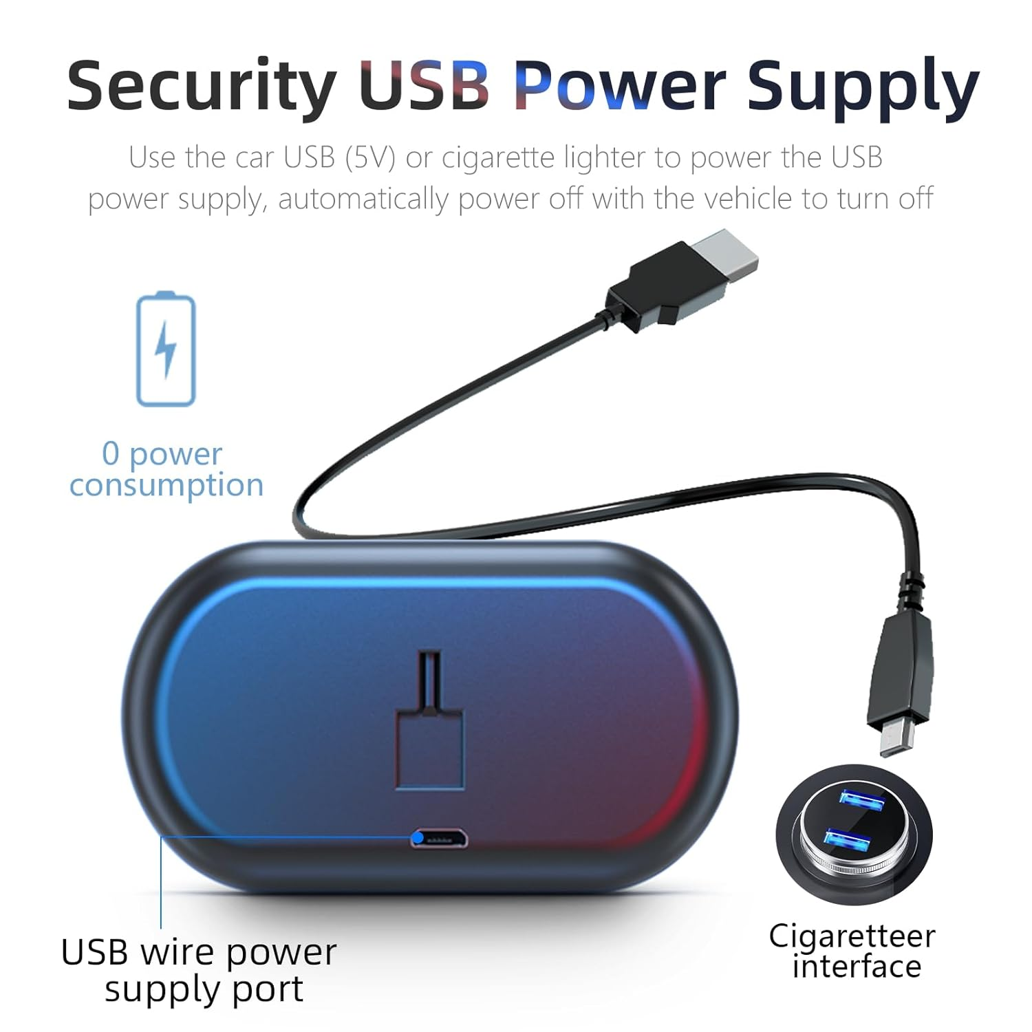 AZIJYV New Speedometer HUD GPS Digital Speed Meter KM/H Car Head up Display Suitable for All Cars,Usb Cable Plug & Play image number 4