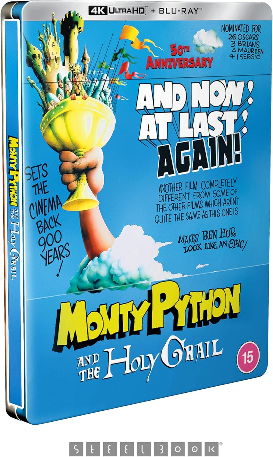 Monty Python and the Holy Grail STEELBOOK [Blu-Ray] [Region a & B & C] image number 4