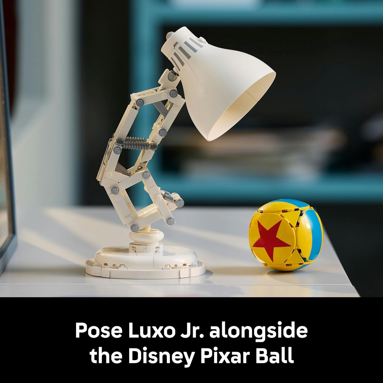 LEGO&reg; Ideas Disney Pixar Luxo Jr. 21357 Collectible, Brick-Built Display Model for Adults, Buildable Movie Memorabilia, Nostalgic Toy for Men, Women and Fans image number 6