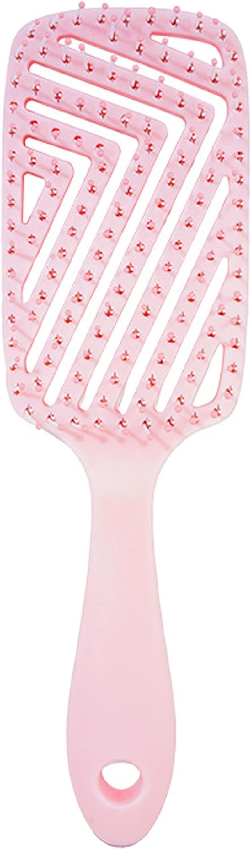 Detangler Hair Brush for Wet and Dry Hair, Comfortable Detangling Brush, Vented and Curved Hair Brush for Women Men Kids
