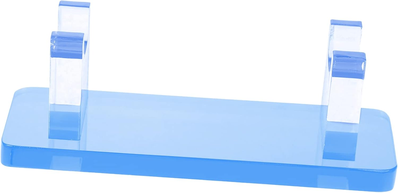 Tofficu 3Pcs Acrylic Pen Storage Stand Holder Pen Display Rack Organizer for Home Office School Dark