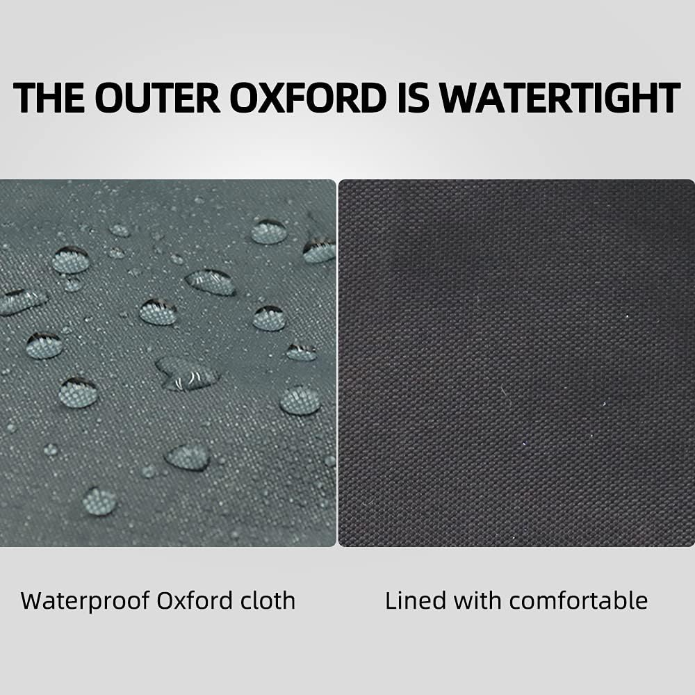 Velmoriah Dog Winter Coat Reflective Dog Jacket with Adjustable Buckle, Fleece Turtleneck, Zipper, Double D-Rings, Waterproof & Windproof for Small Medium Large X-Large Dogs (Black, 3XL) image number 3