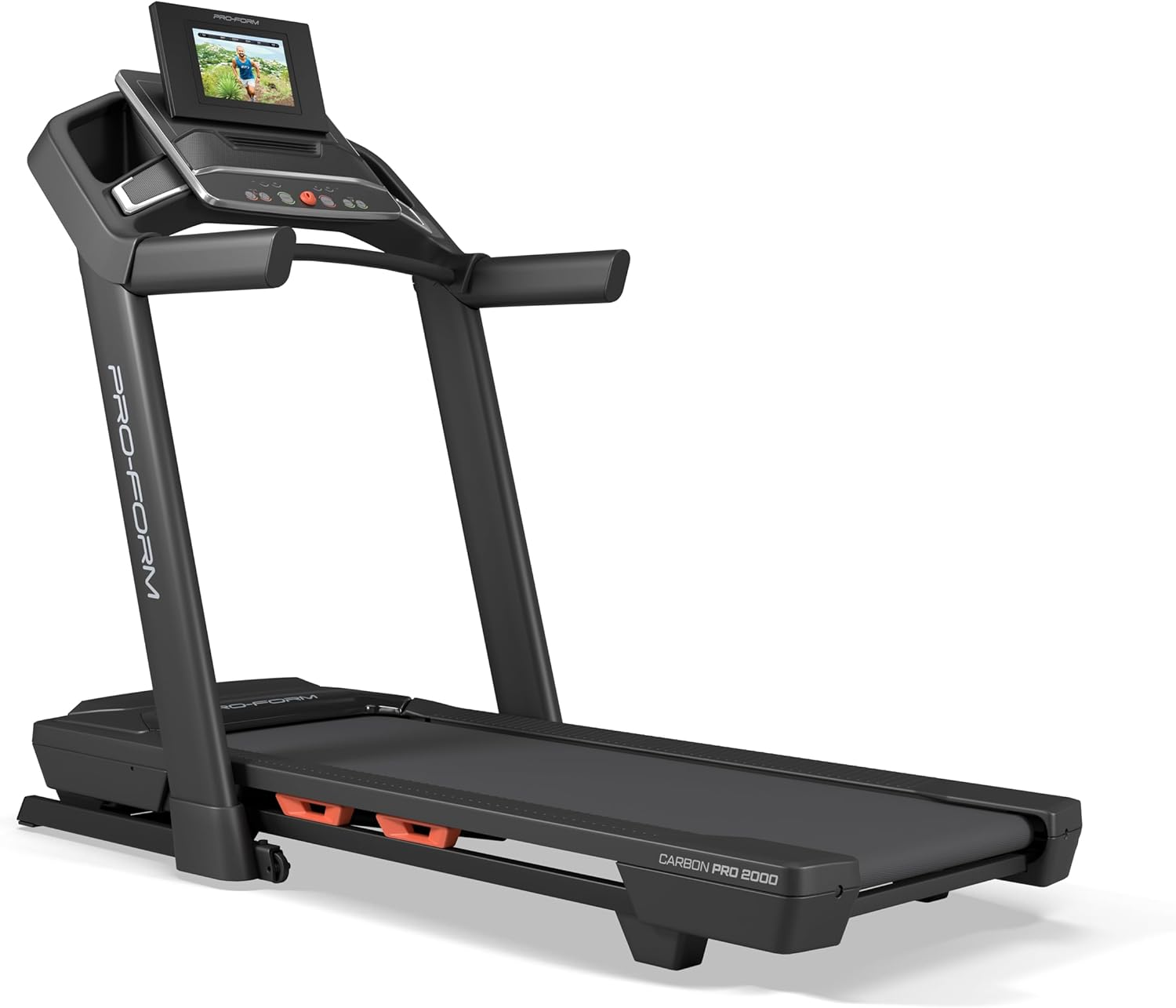 Proform Pro 2000, Perfect Treamill for Home Use, Walking or Running with 10" Display, Digital Incline Control, Bluetooth Enabled, Spacing Saving Design (Folds Away), up to 20KPH. image number 2