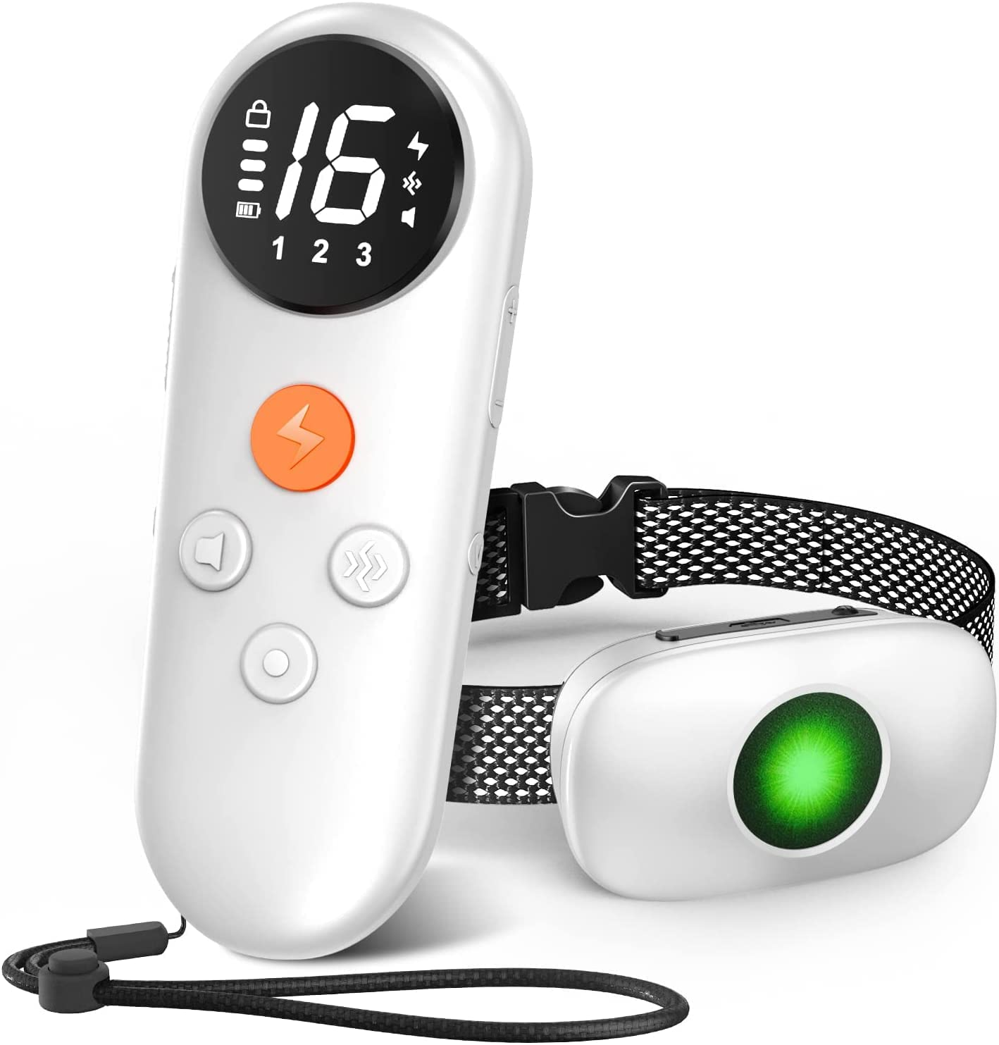 Dog Shock Collar,Ozkey Lightweight Dog Training Collar with Remote,Rechargeable E-Collar Bark Collar with 3Safe Training Modes,Security Lock and 1640Ft Remote for Small Medium Large Dog image number 2