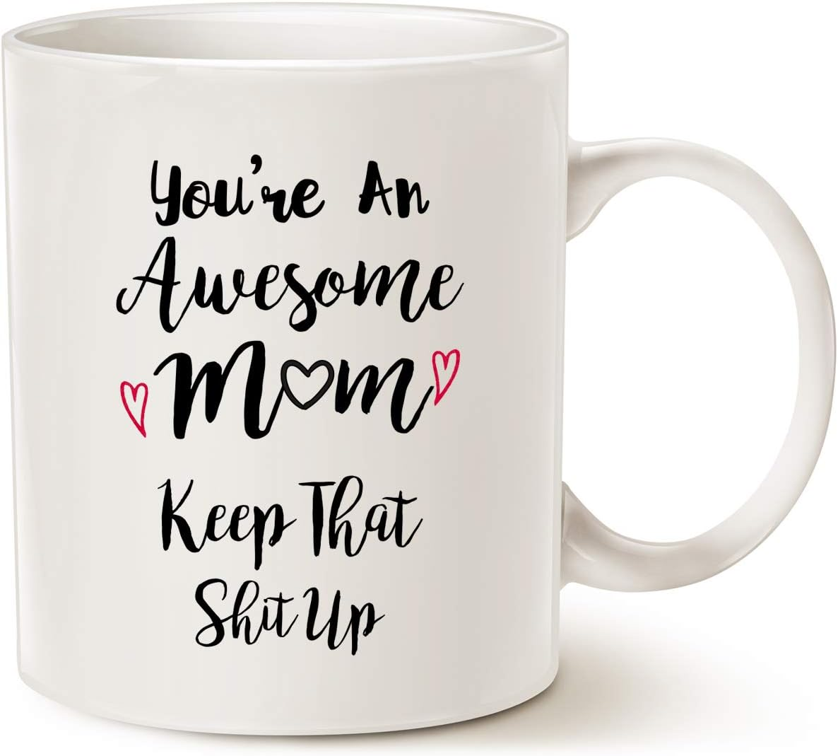 Funny Dad Coffee Mug, World'S Greatest F, I Mean Father Best Office and Home, Father Cup White, 11 Oz