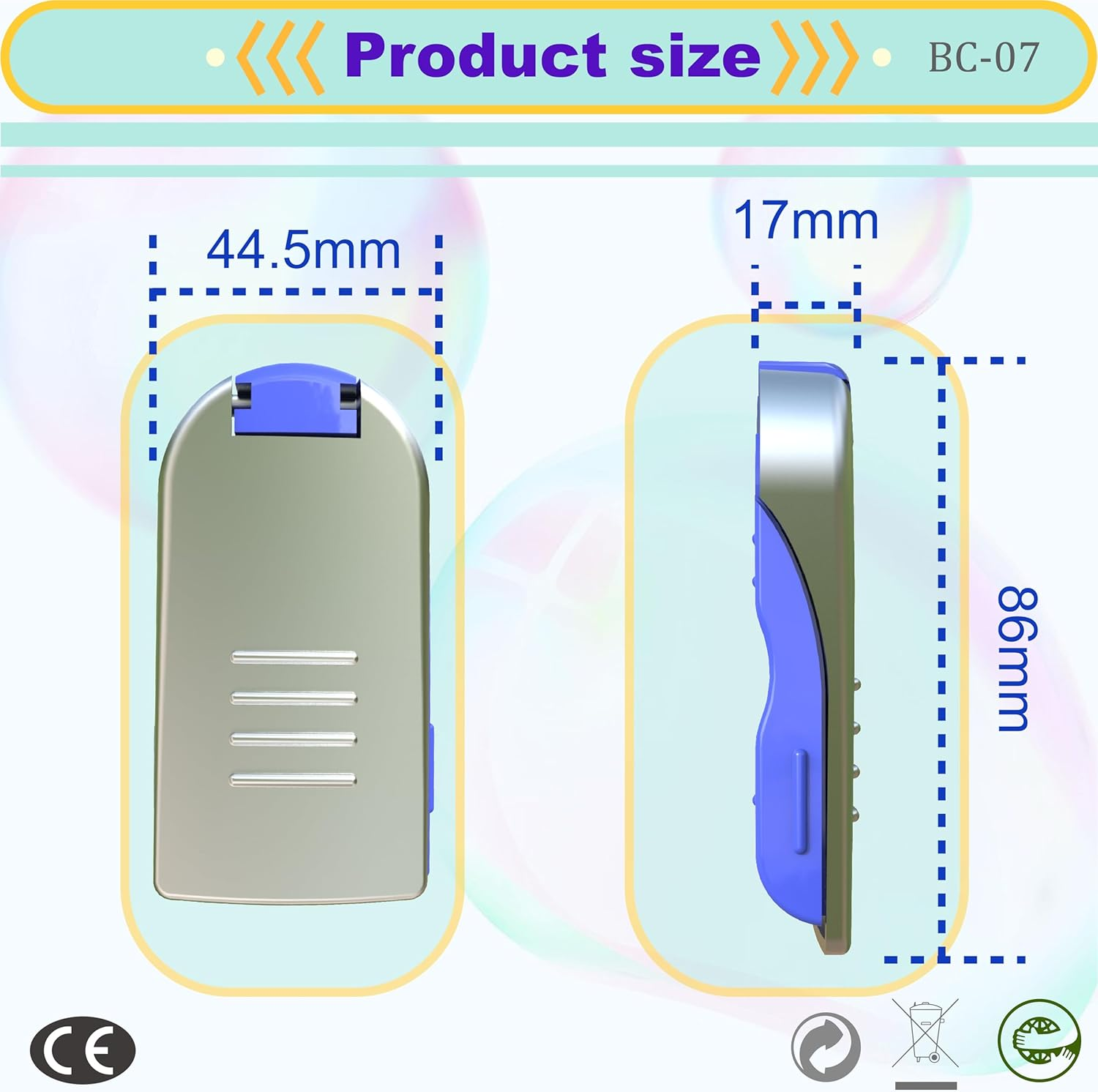 FUTURESUN Hearing Aid Cleaner Kit with Battery Caddy &ndash; 5-In-1 Cleaning Tools for Wax & Debris Removal &ndash; Fits All Hearing Aid Battery Sizes (675, 312, 13, 10) &ndash; Portable Maintenance & Storage Case image number 2
