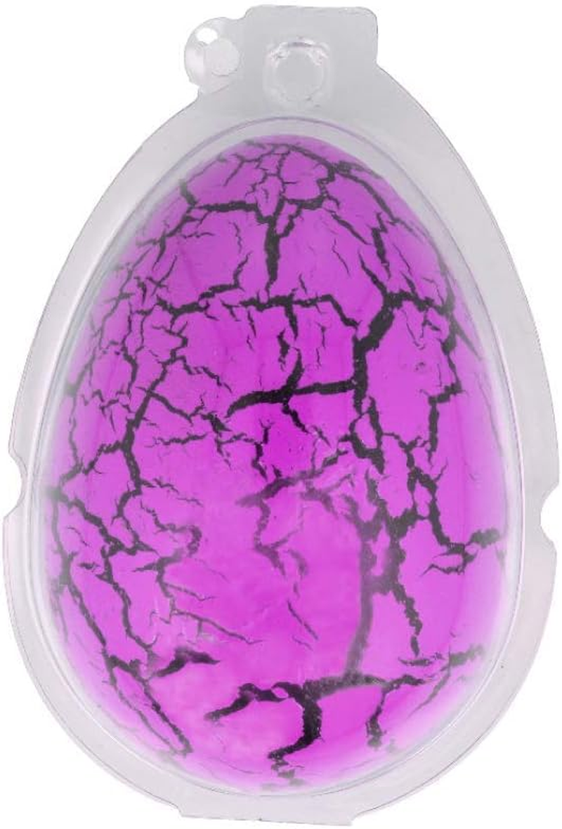 Keycraft Nurchums Dinosaur Hatching Egg - Just Add Water & Watch It Grow, Fun & Educational Toy for Kids, Purple Stegosaurus Egg image number 2