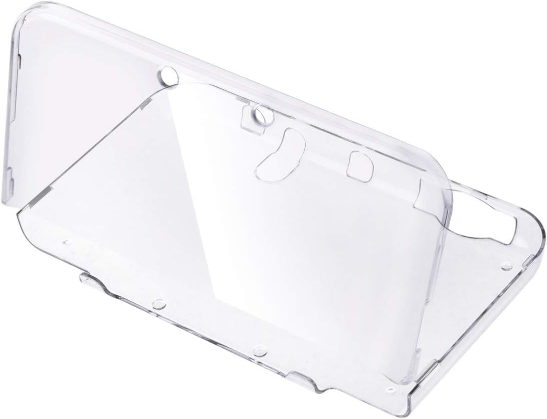 Clear Crystal Hard Protective Case Cover for Nintendo New 3DS XL LL - Slim Transparent Shell Skin, Scratch-Resistant Guard Cover (Transparent)