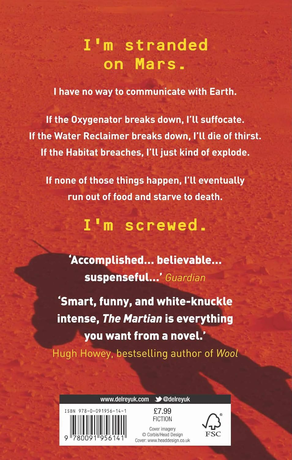 The Martian: the International Bestseller behind the Oscar-Winning Blockbuster Film