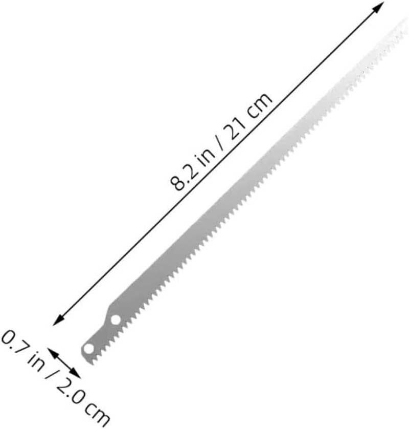 BUTIFULSIC 4Pcs Woodworking Pruning Saw Blades Steel Handcraft Replacement Blades for Bonsai Gardening Tree Cutting Portable Wood Saw Tool