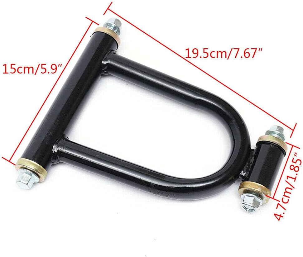 Front Suspension Swingarm Assembly, Diy Parts for Buggy Electric Atv Go Kart Bike (Us Stock) image number 2