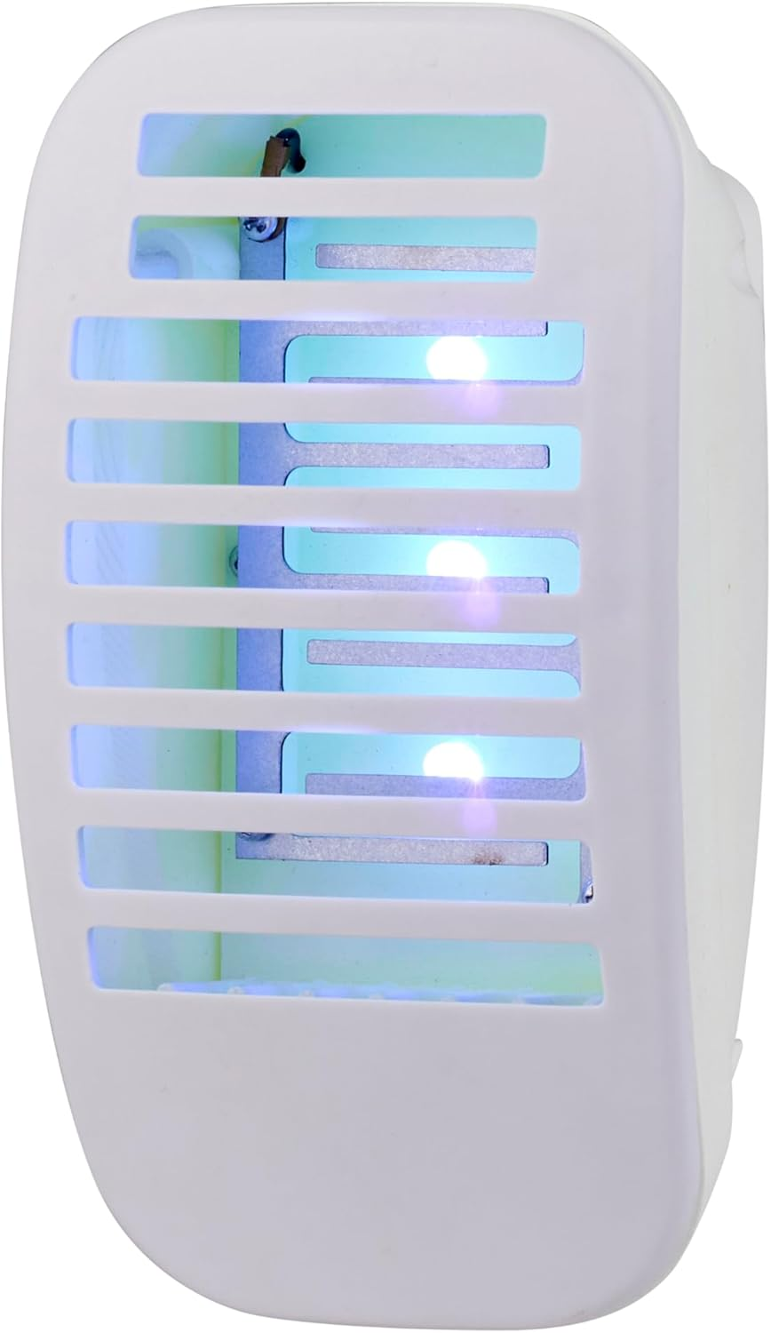 Stinger Plug-In Indoor Bug Zapper - 3X UV LED Mosquito Zapper - 1W UV Lamp Design - Fly and Mosquito Killer and Nightlight image number 5