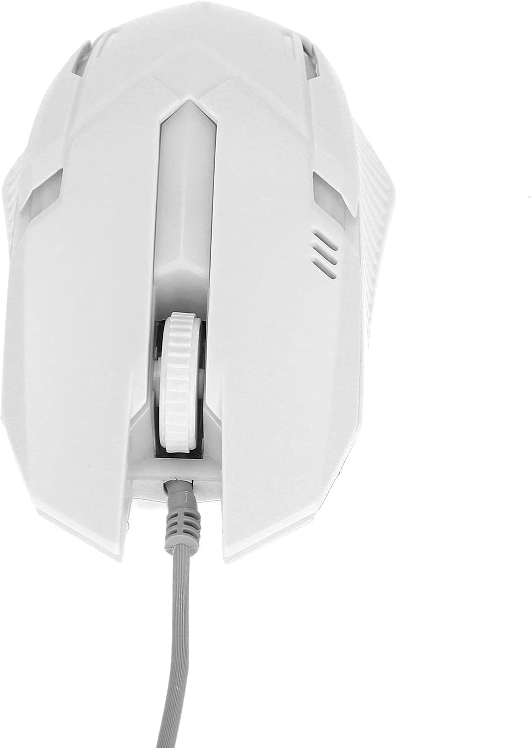 USB Wired Mouse,Portable RGB Backlight,Ergonomic Computer Gaming Mouse Mice,For Laptop Pc,For XP/7/8/10 (White) image number 3