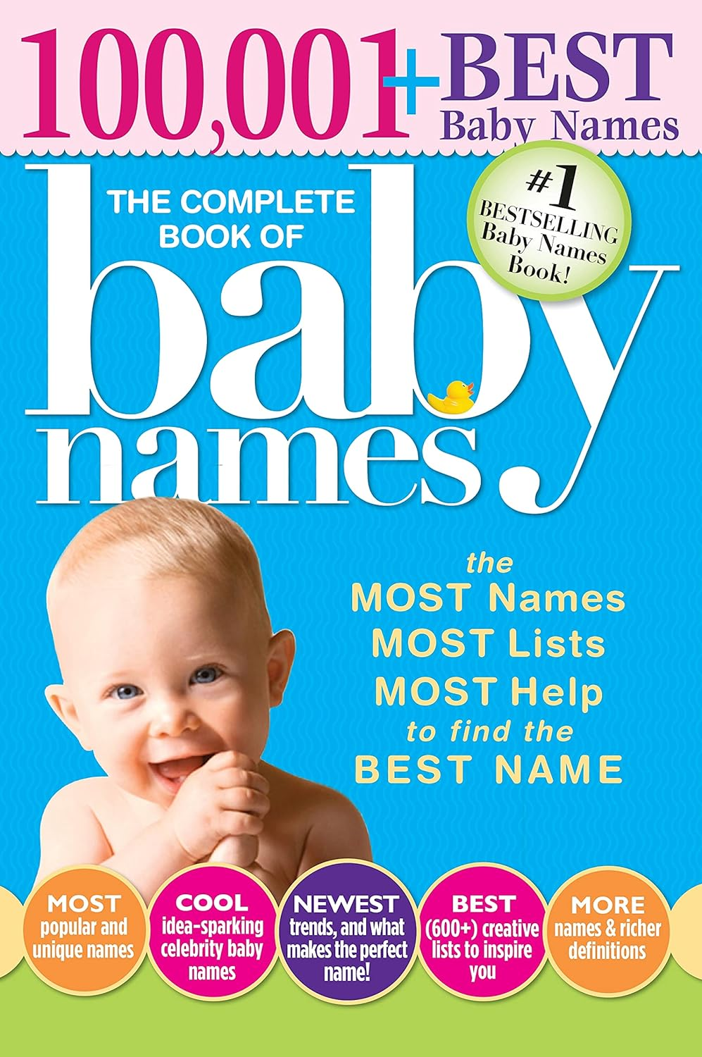 Complete Book of Baby Names: the Most Names (100,001+), Most Unique Names, Most Idea-Generating Lists (600+) and the Most Help to Find the Perfect Name image number 4