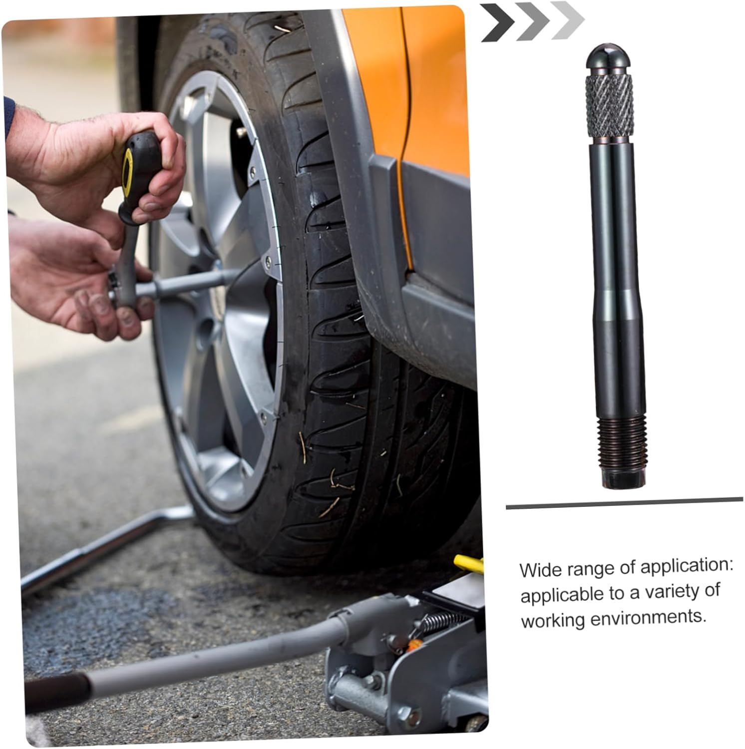 GARVALON Automotive Guide Pin Bolt Wheel Alignment Tool Stainless Steel Rim Pin image number 4