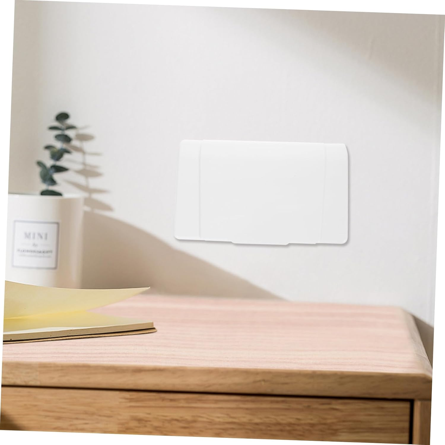 BUGUUYO Waterproof Socket Box Outlet Covers Power Outlet Cover Weatherproof Outlet Cover Electrical Outlet Cover Outdoor Socket Covers Receptacle Cover White Plastic Switch Electrical Box image number 3