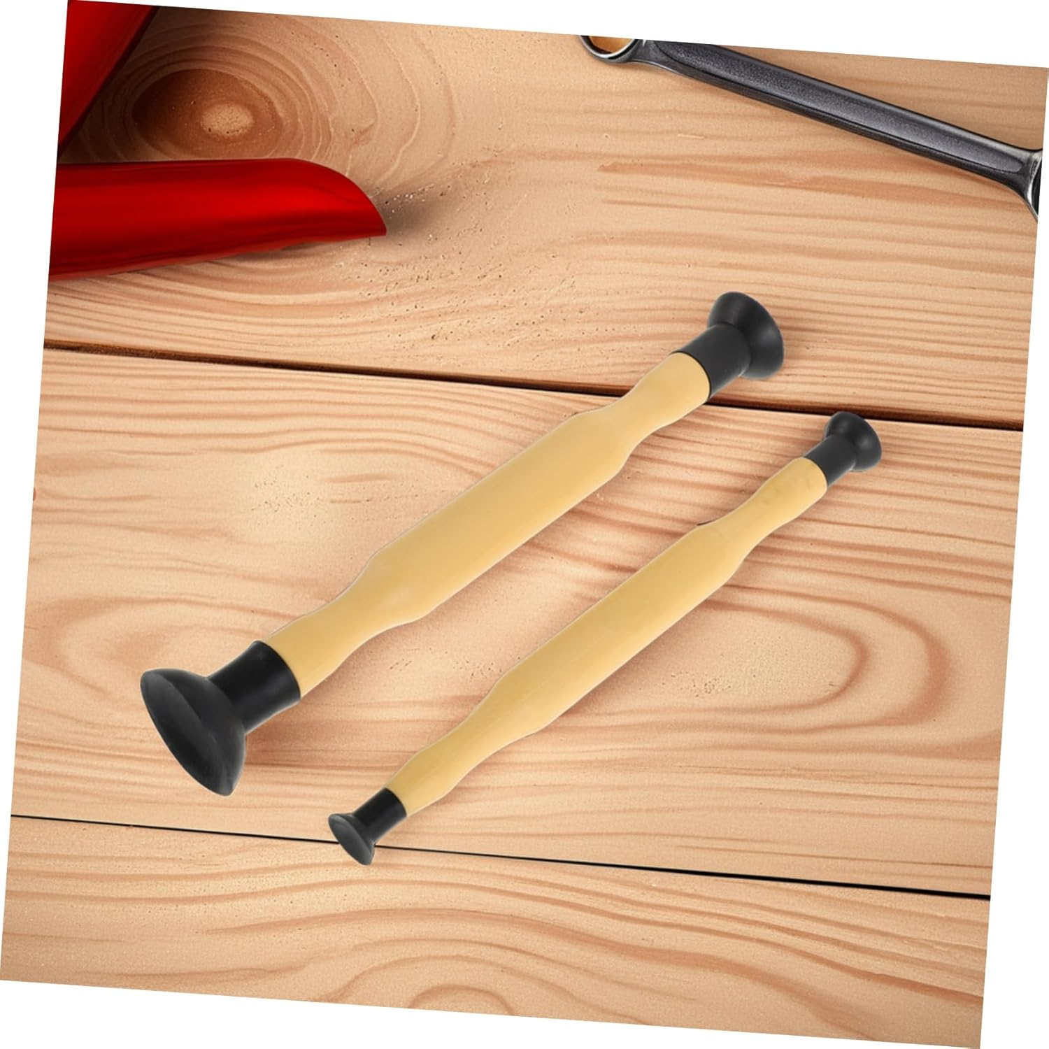 GLEAVI 1Set Valve Lapping Tool Plates and Sticks for Automotive Engine Maintenance Efficient Pneumatic Grinding for Car Valves