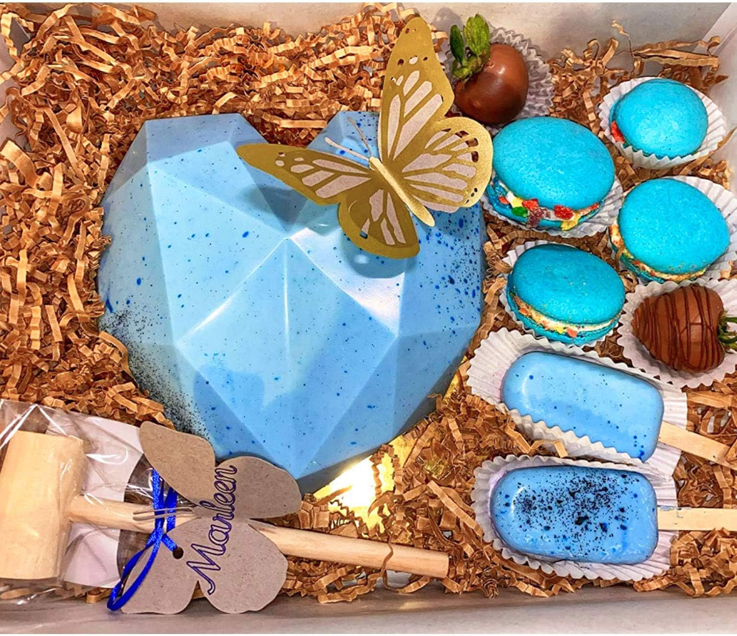 Wooden Crab Mallet for Chocolate, Mini Wooden Hammer Multi-Purpose for Kids Toys Crab Lobster Mallets, 3Pcs image number 1