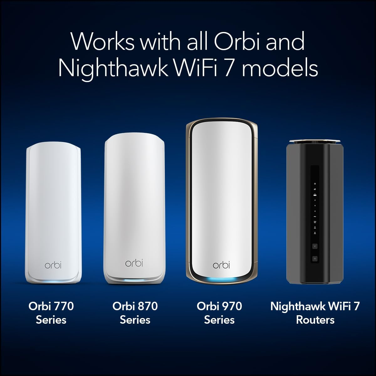 NETGEAR Wifi 7 Wall Mount Kit (RBEWM-10000S) &ndash; Compatible with All Orbi Wifi 7 Mesh Systems and Nighthawk Wifi 7 Routers, White image number 5