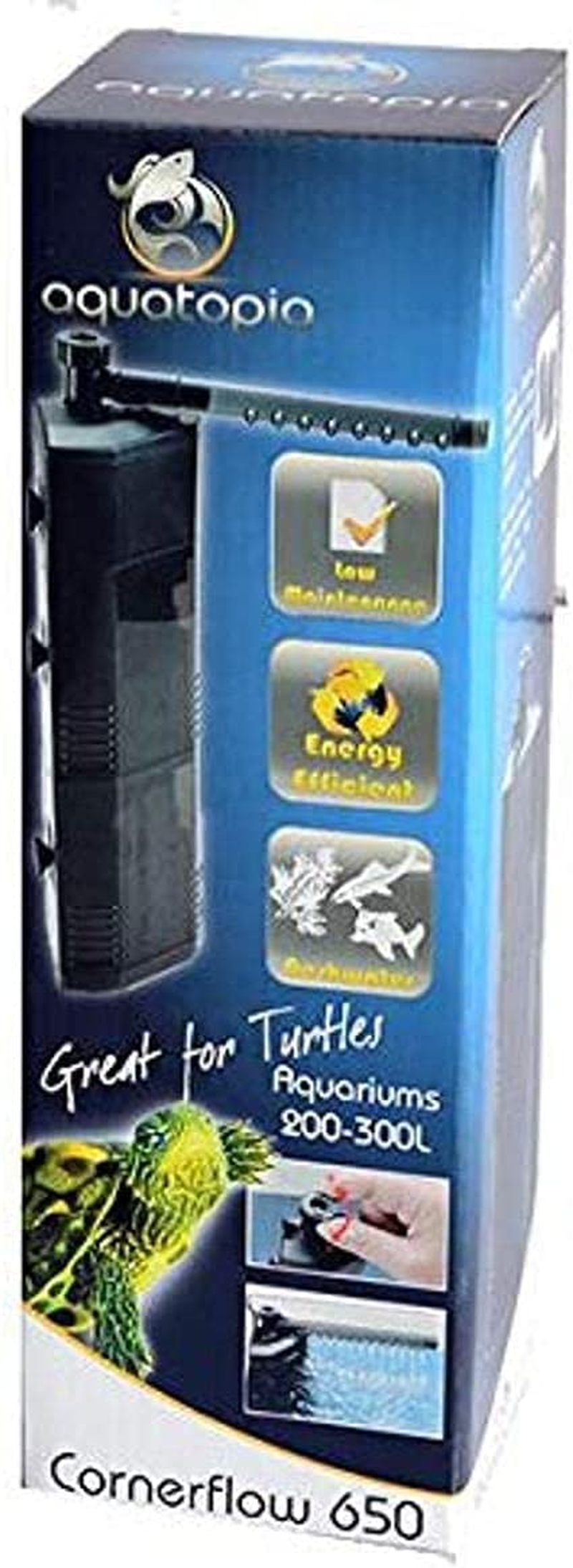 Aquatopia 650 Corner Flow Internal Filter,