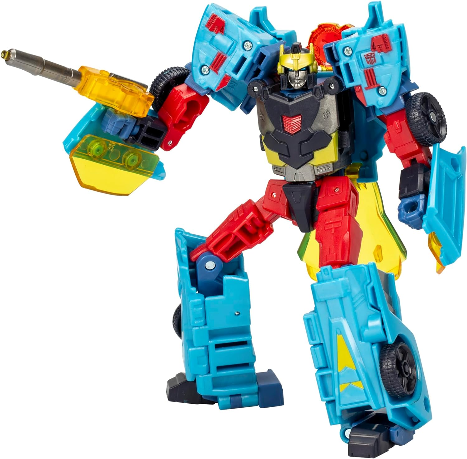 Transformers Legacy United Deluxe Class Cybertron Universe Hot Shot, 5.5-Inch Converting Action Figure, 8+ image number 4
