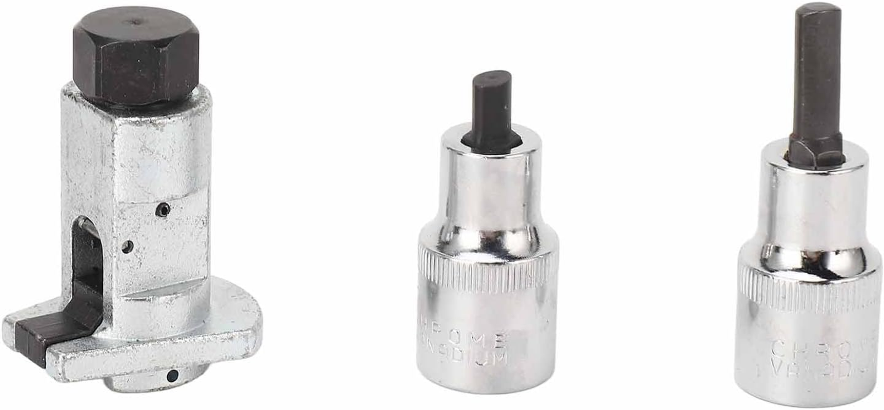 Strut Nut Socket Set, 16Mm 18Mm 19Mm 21Mm 22Mm 24Mm, Suspension Strut Spreader Socket, Suspension Strut Socket Tool with 12 Points, Easy Removal for Cars