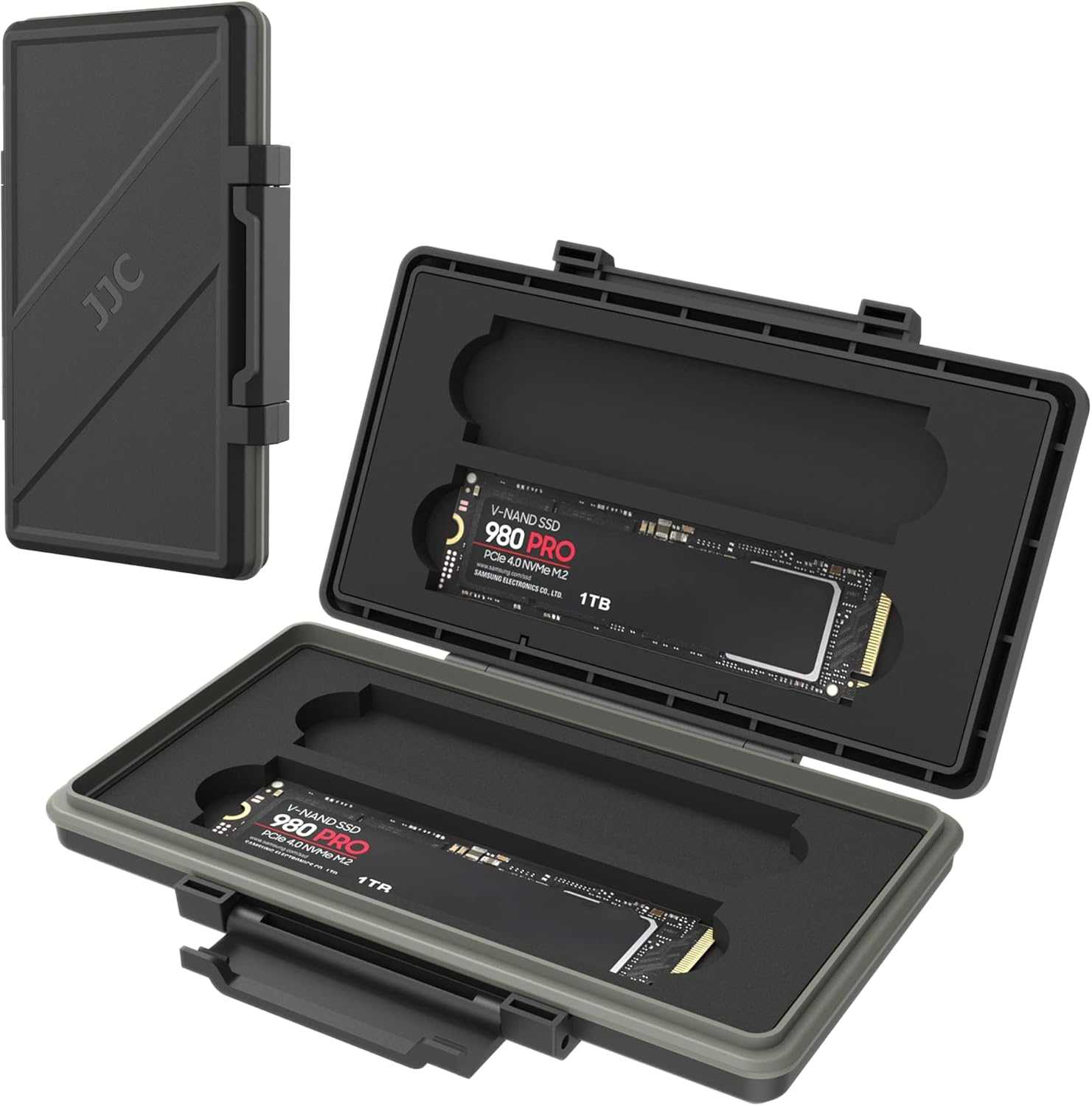 4 Slots M.2 2280 SSD Protector Case Storage Holder for PC Desktop Laptop M.2 2280 Internal Solid State Drive image number 5