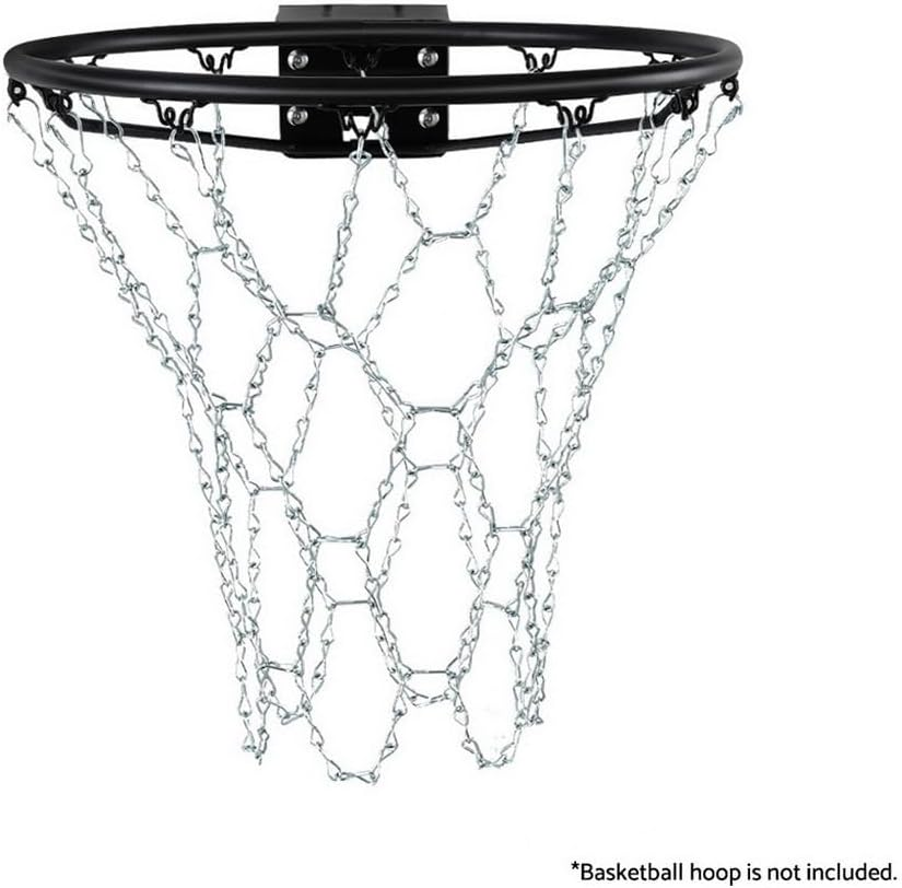 Everfit Basketball Ring Metal Braided Chain Net Official Size Rims Hoop 12 Loop image number 4